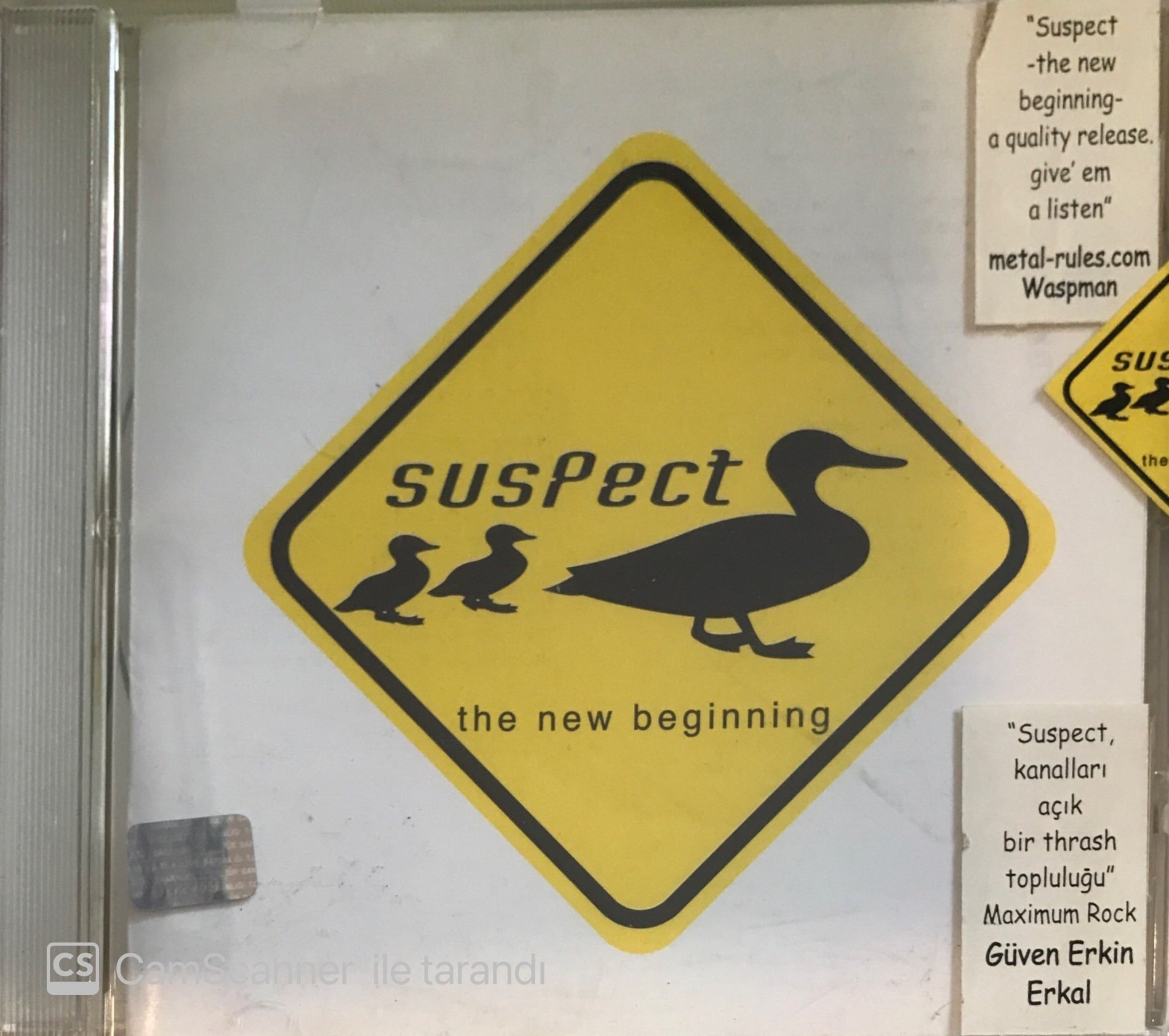Suspect The New Beginning CD
