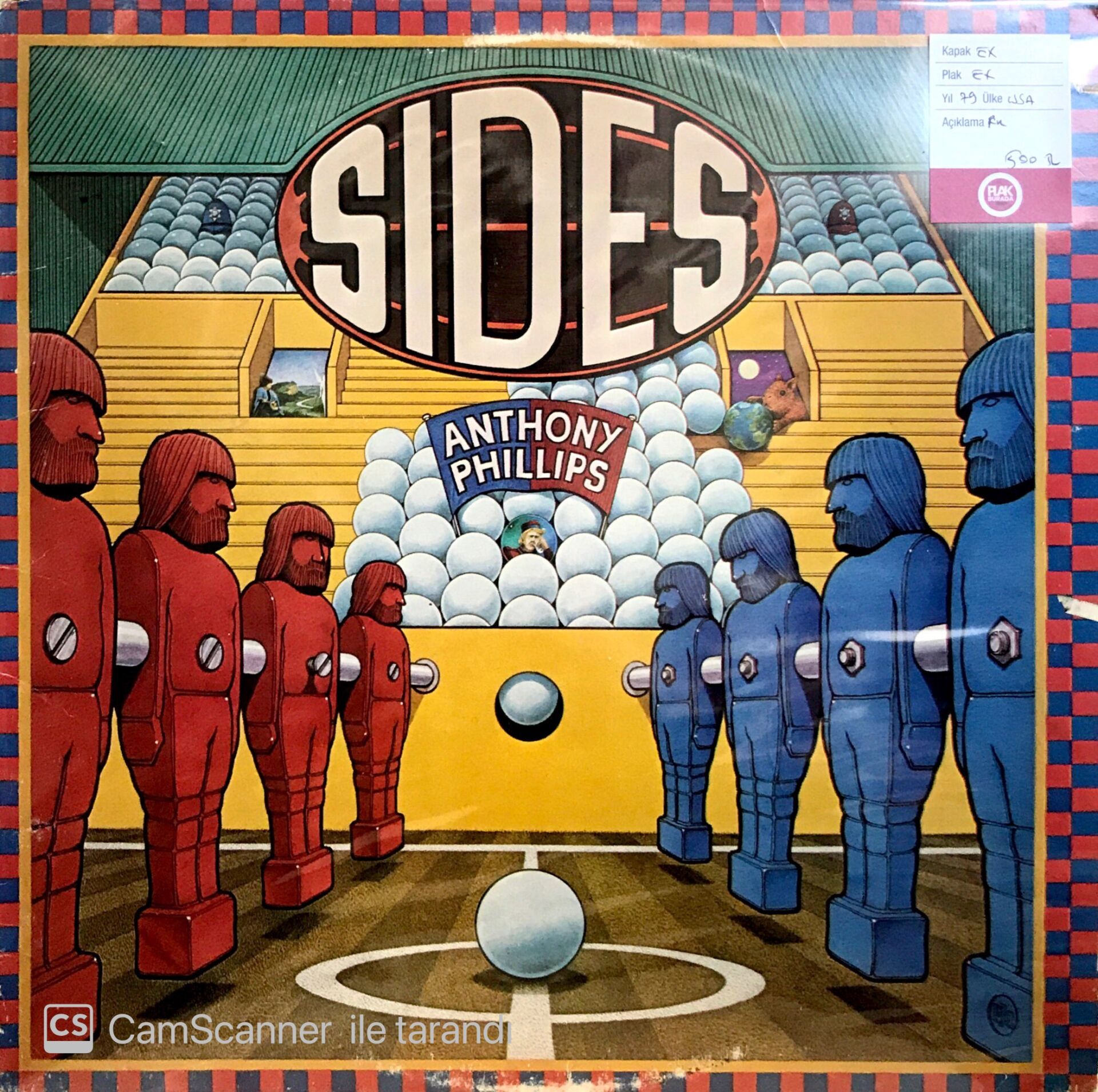Anthony Phillips / Sides LP