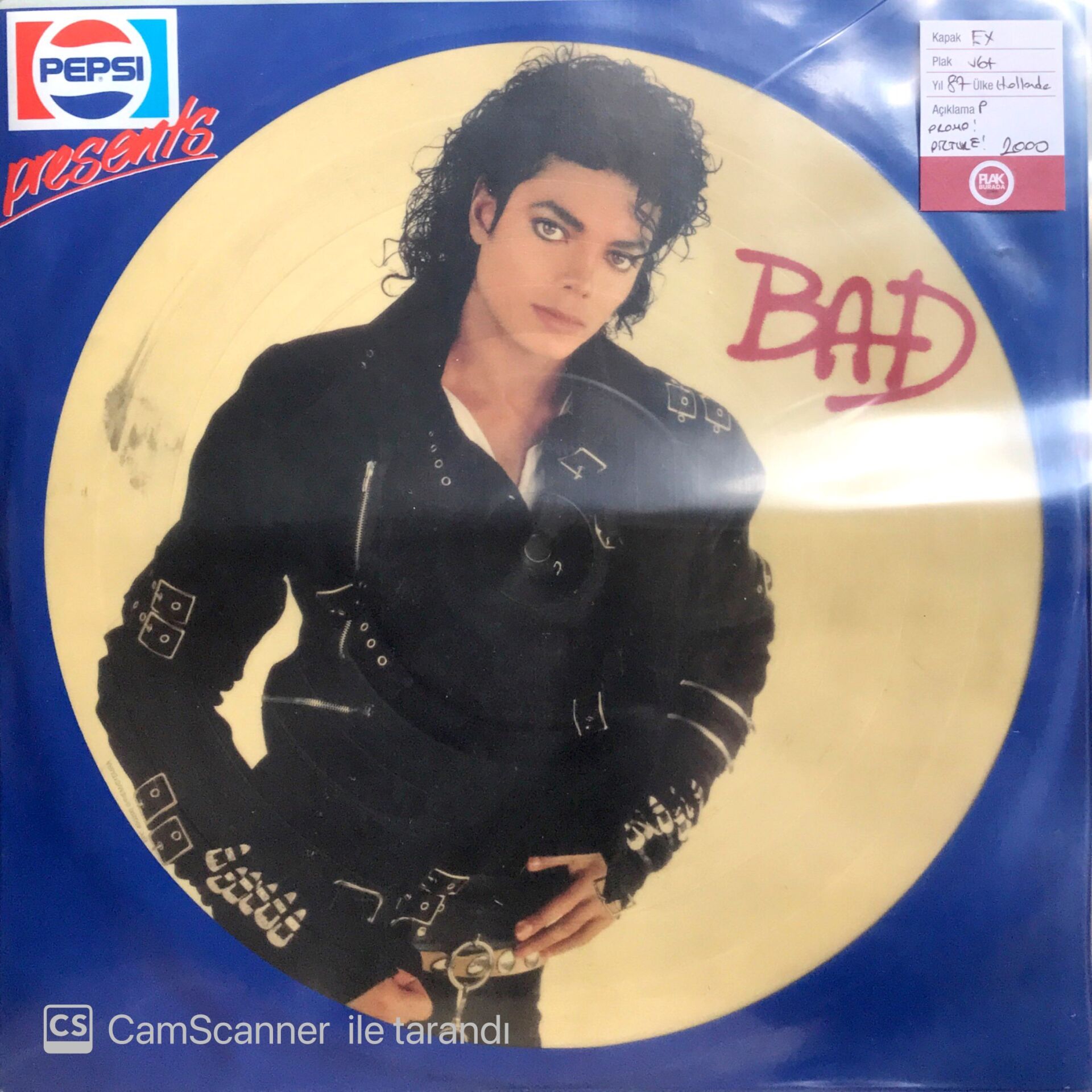 Michael Jackson / Bad Picture LP