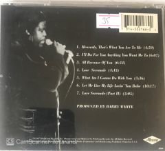Barry White Just Another Way To Say I Love You CD