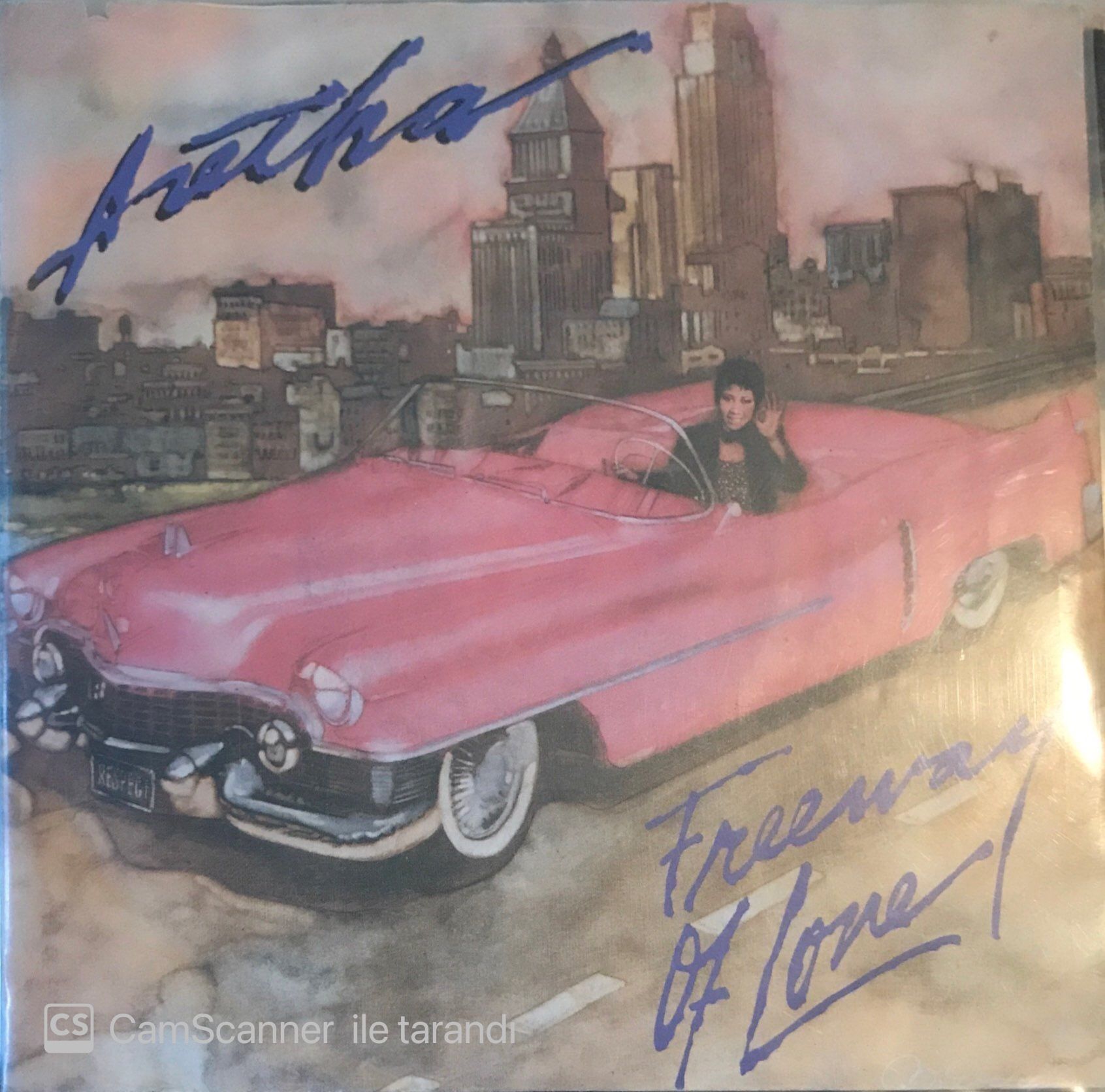 Aretha Franklin - Freeway Of Love 45lik