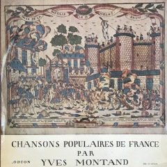 Par Yves Montand Chansons Popularies De France LP