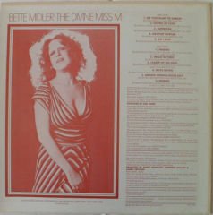 Bette Midler – The Divine Miss M LP