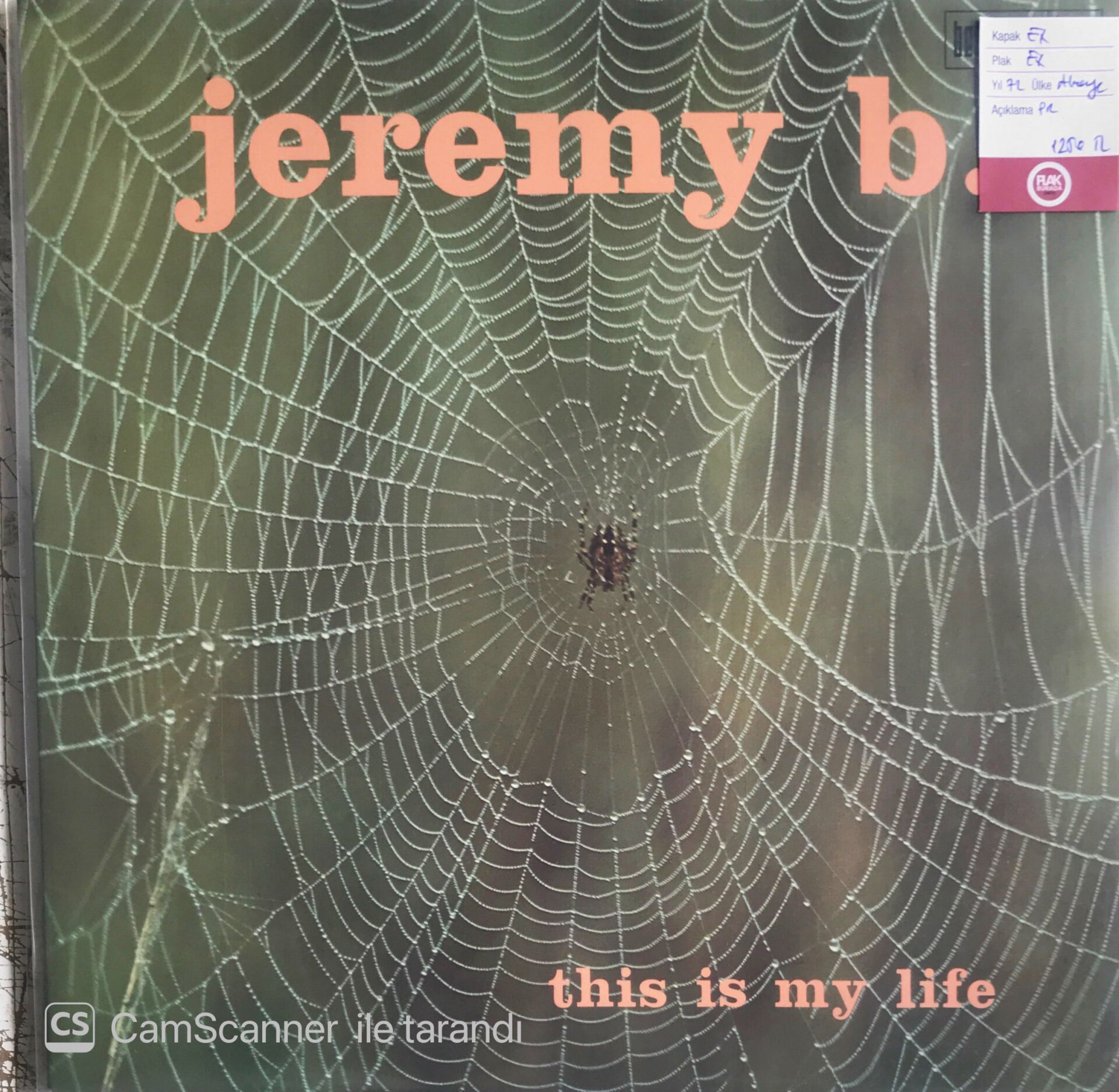 Jeremy B. - This is my Life LP