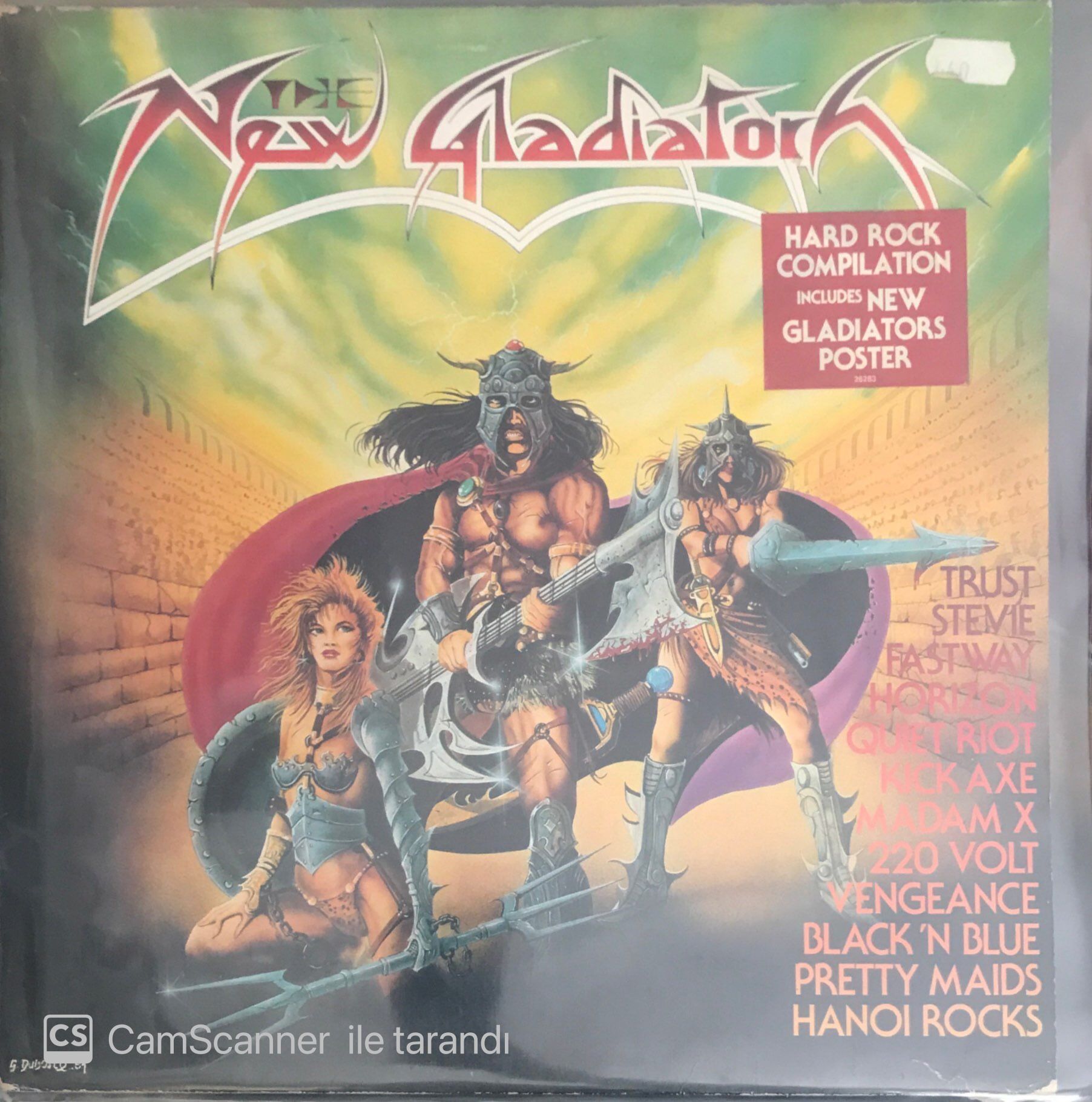 The New Gladiator Hard Rock Compilation LP