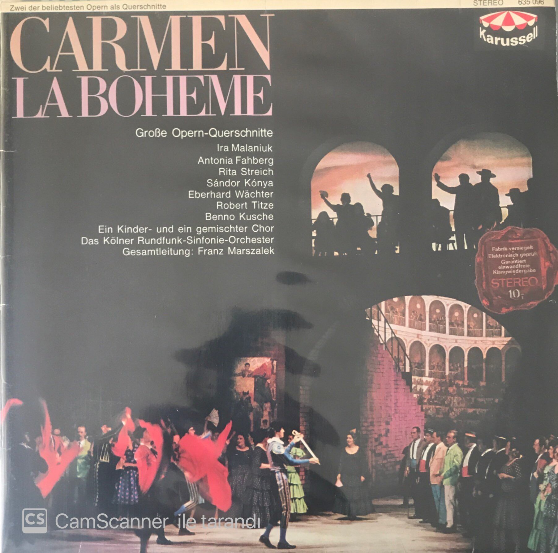 Carmen - La Boheme LP