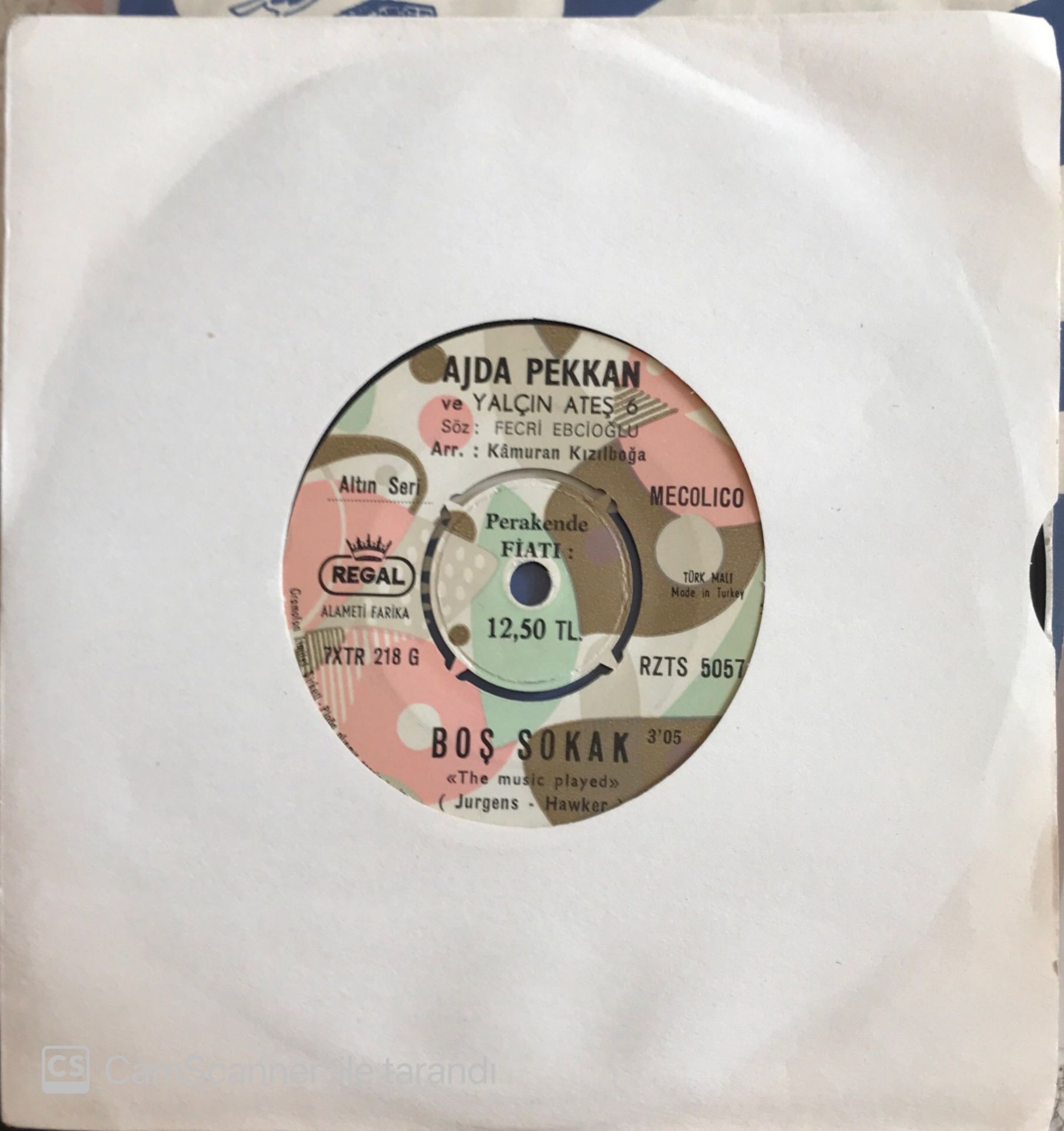 Ajda Pekkan Boş Sokak 45lik