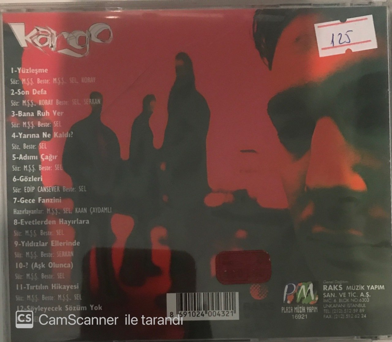 Kargo Yarına Ne Kaldı? CD Plak Satın Al