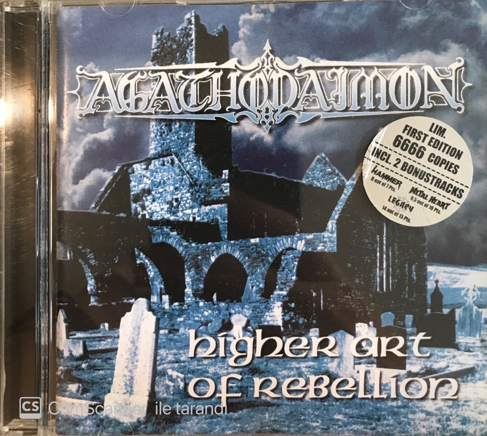 Agathodaimon - Higher Art Of Rebellion CD