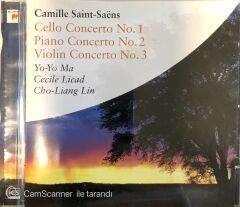 Saint-Saens: Cello Concerto / Piano Concerto / Violin Concerto CD