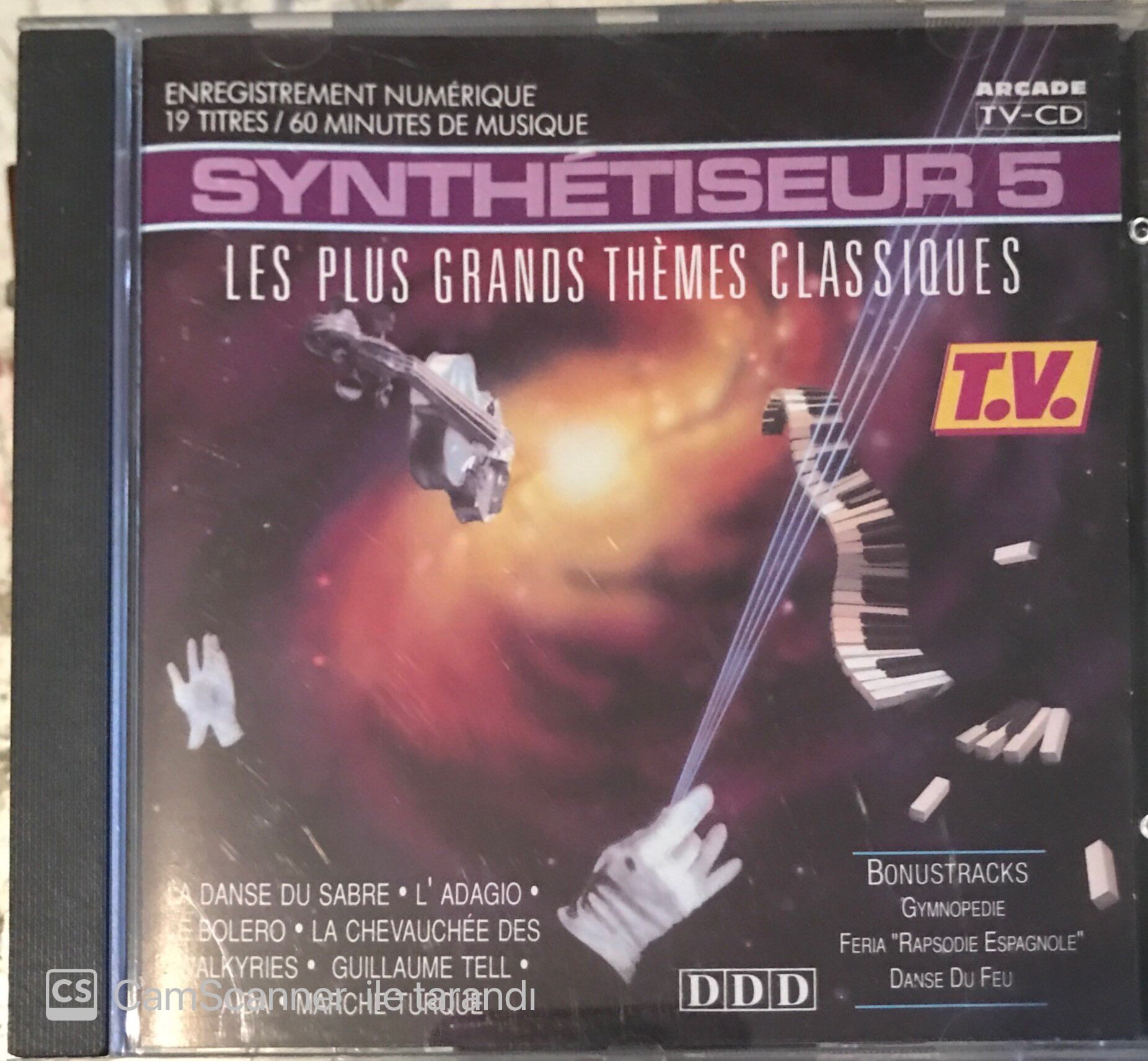 Synthetiseur 5 - Les Plus Grands Themes Classiques 5 CD