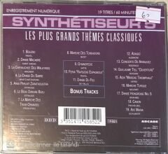 Synthetiseur 5 - Les Plus Grands Themes Classiques 5 CD