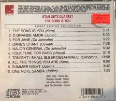 Stan Getz Quartet - The Song Is You CD