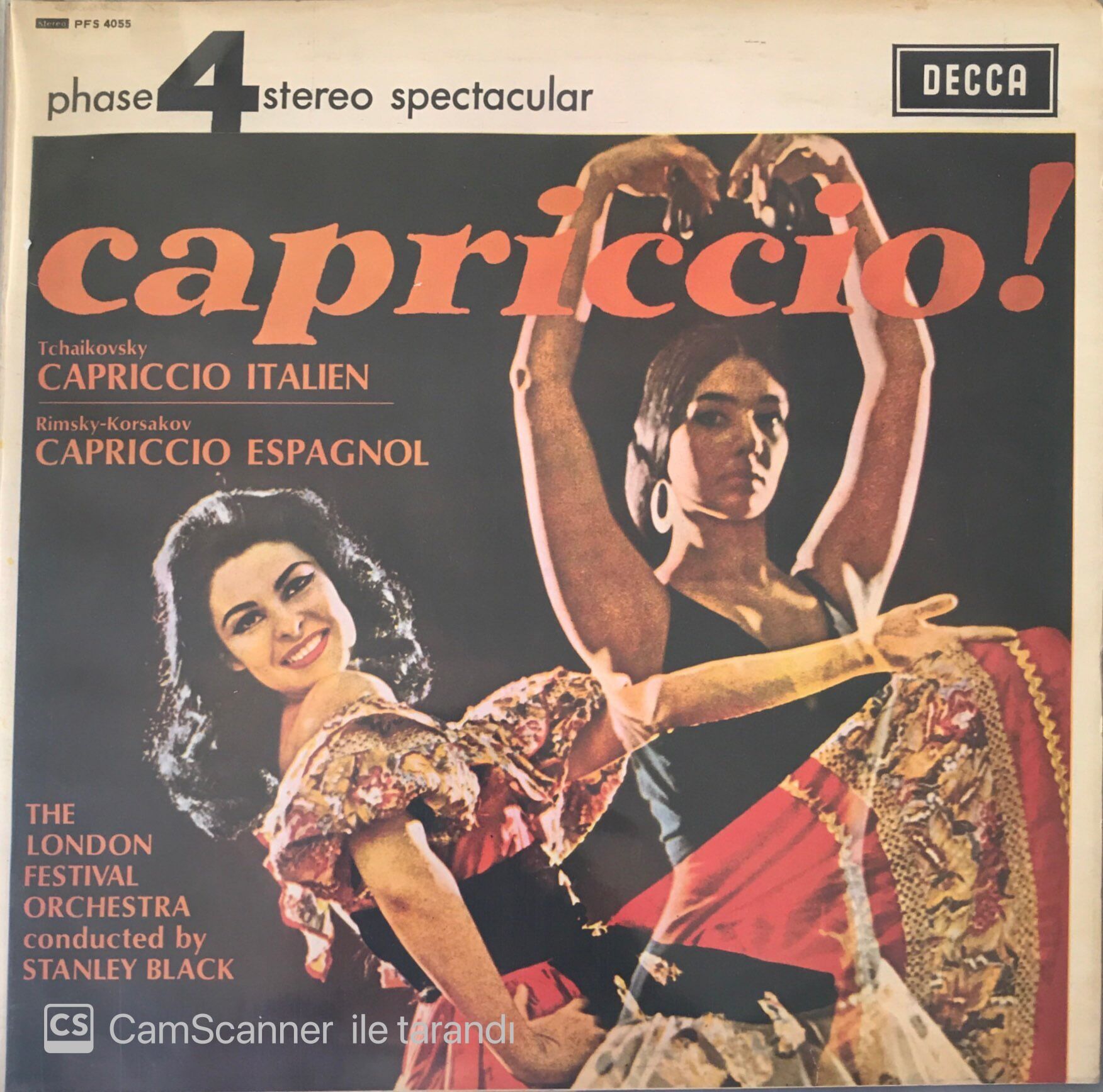 Caprıccıo Tchaikovsky Caprıccıo Italıen LP