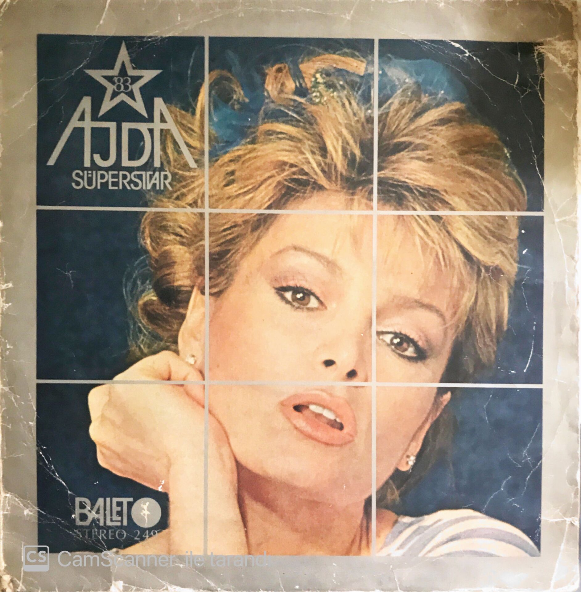 Ajda Pekkan - Süperstar '83 - LP (Renkli Baskı)