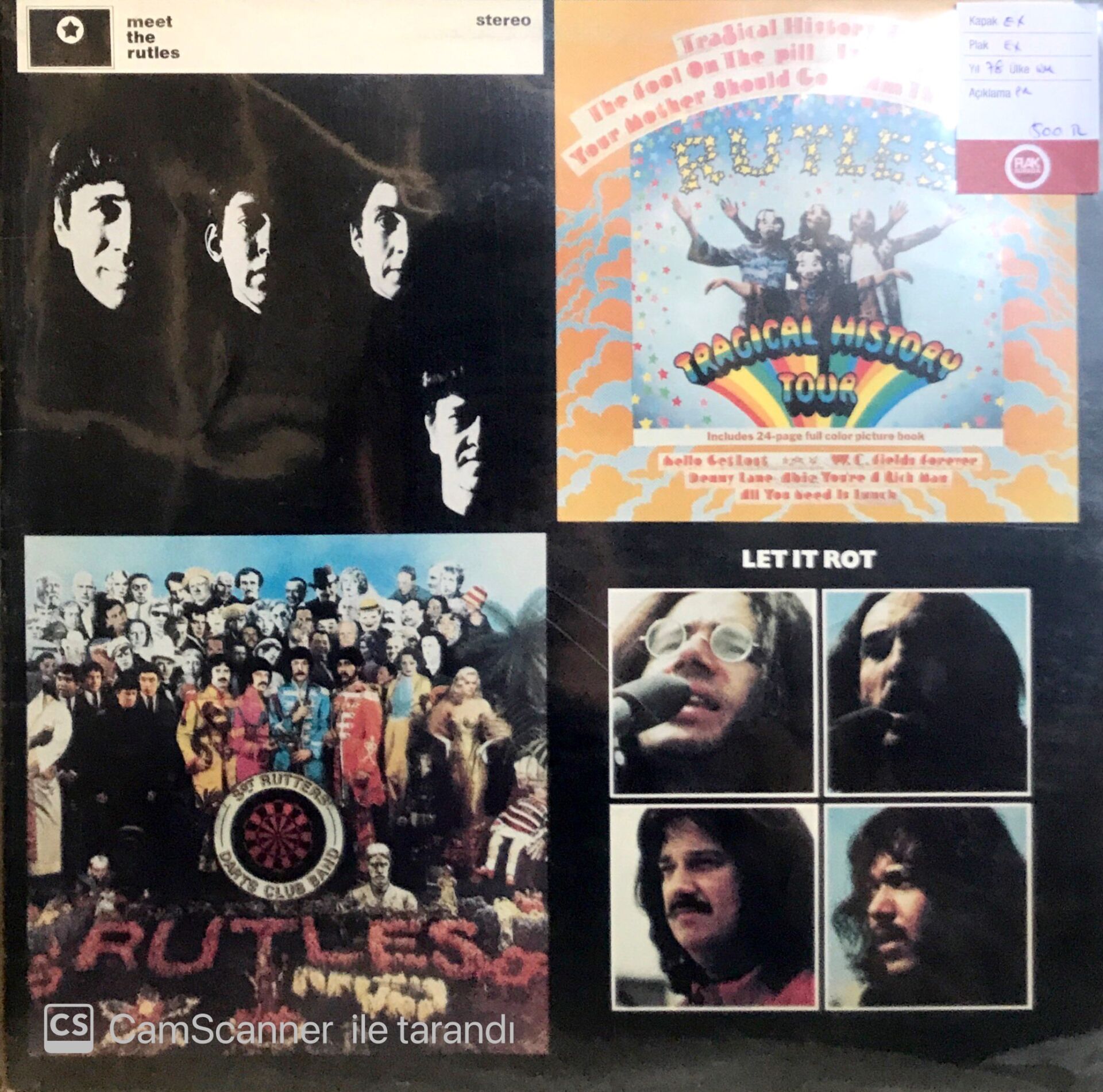 The Rutles ''The Rutles'' LP