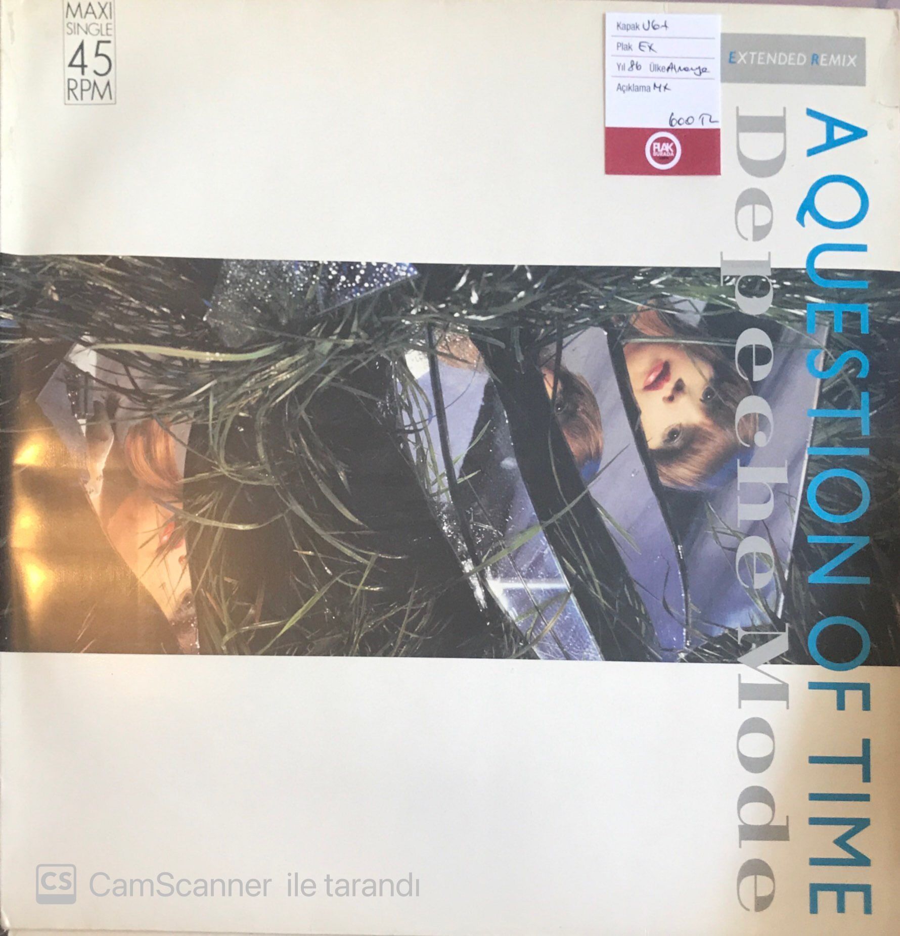 Depeche Mode - Aquestion Of Time MAXİ
