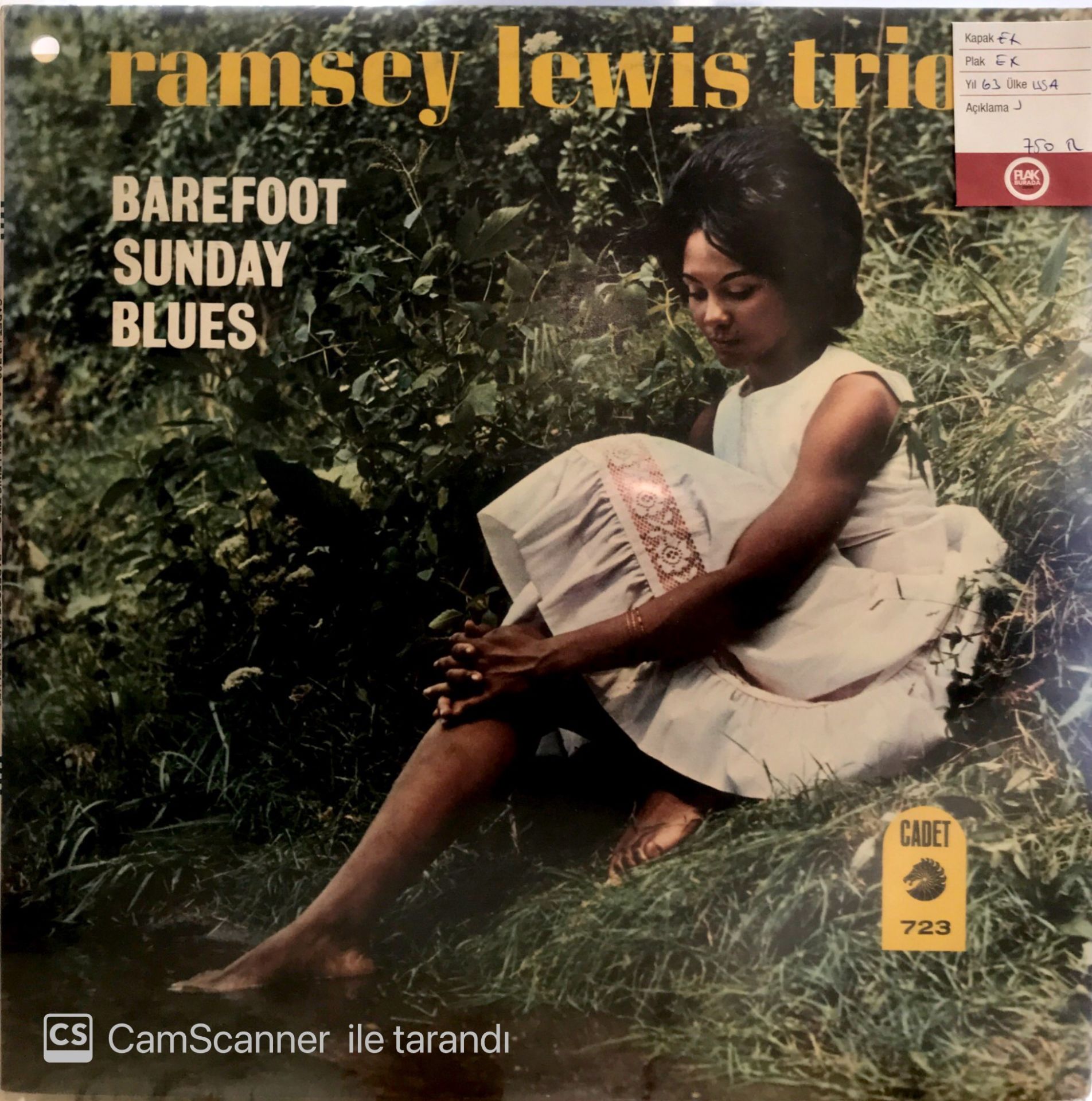 Ramsey Lewis Trio - Barefoot sunday Blues LP