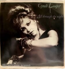 Cindy Lauper  - All Through the Night 45lik