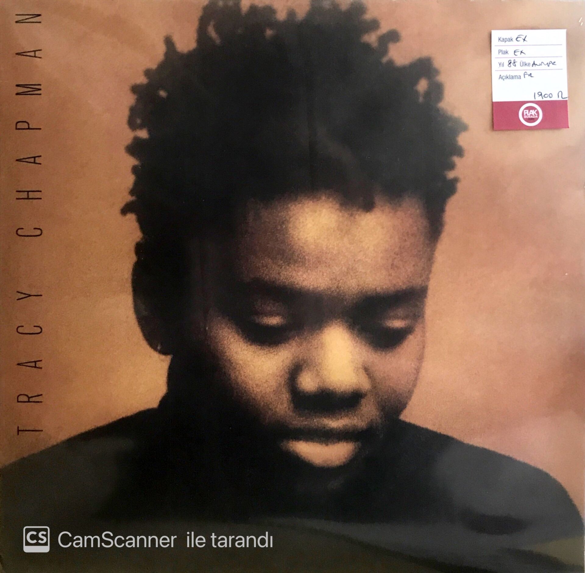 Tracy Chapman ''Tracy Chapman'' LP