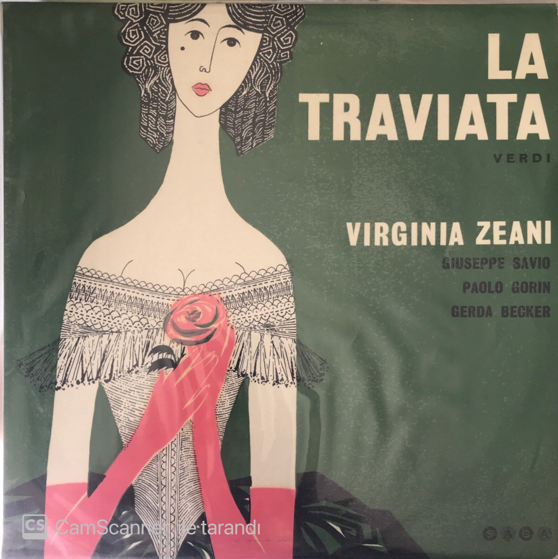 Gıuseppe Savio Verdi La Travıata LP