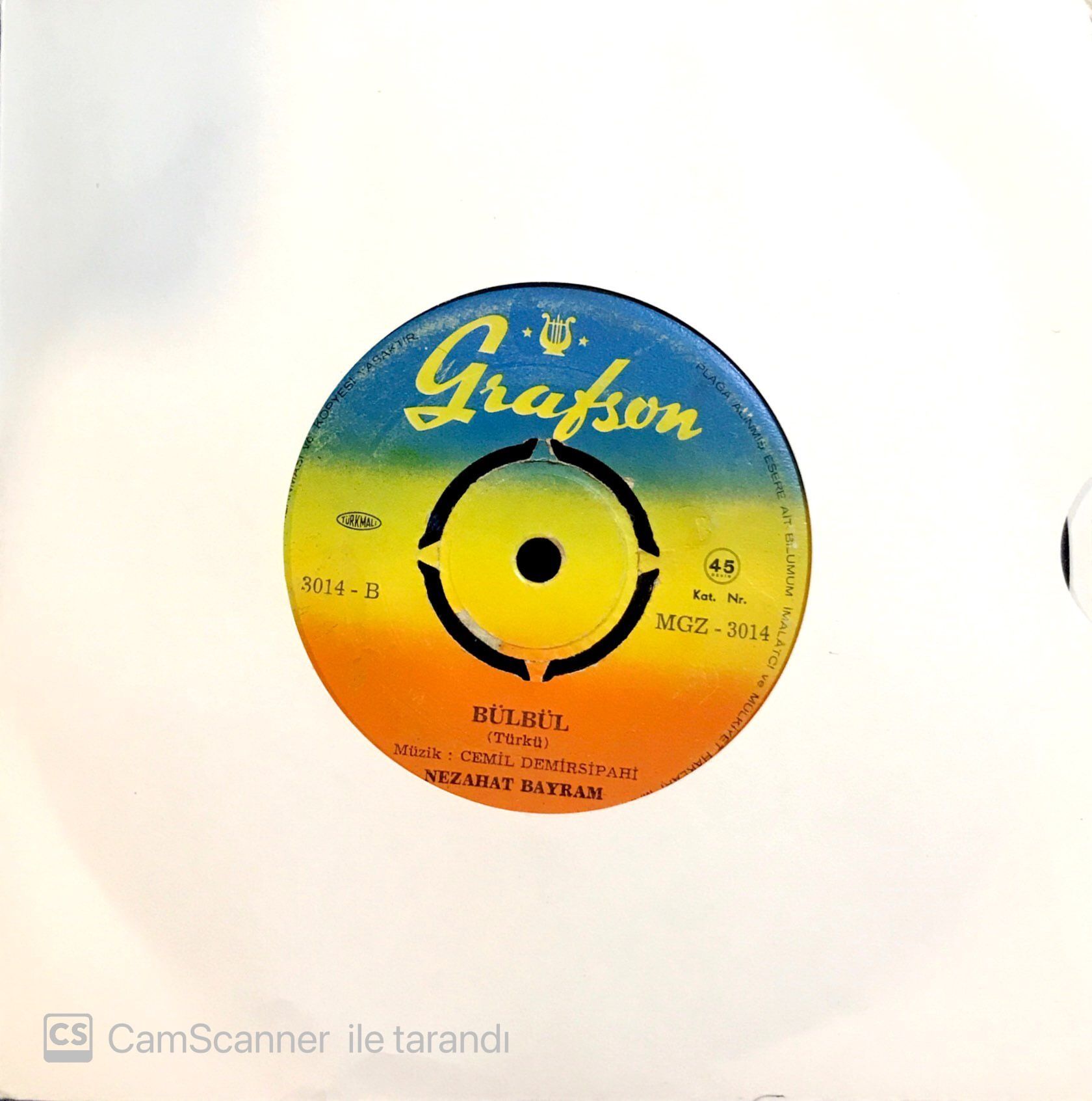 Nezahat Bayram / Bülbül 45'lik