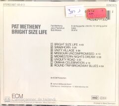 Pat Metheny / Bright Size Life CD