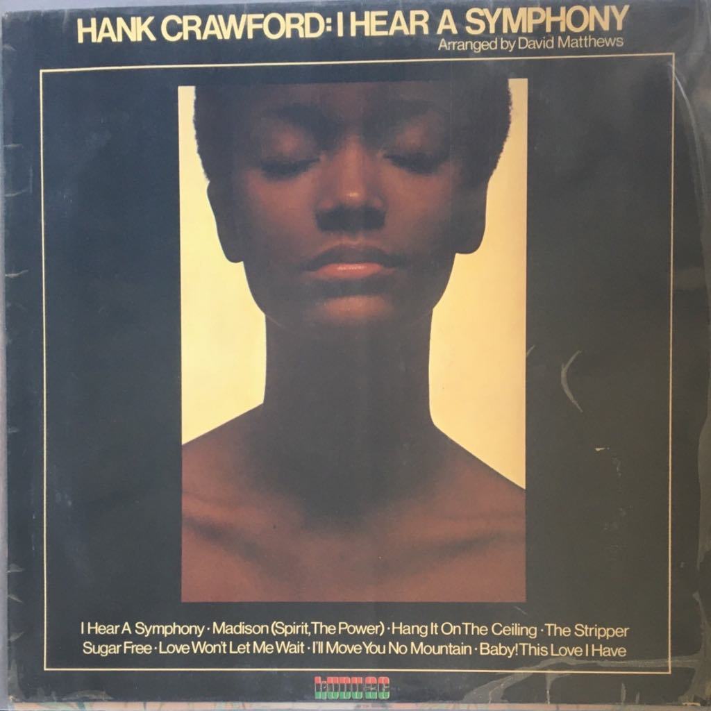 Hank Crawford I Hear A Symphony LP