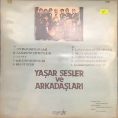 Yaşar Sesler ve Arkadaşları Turan Aga Oyun Havası LP