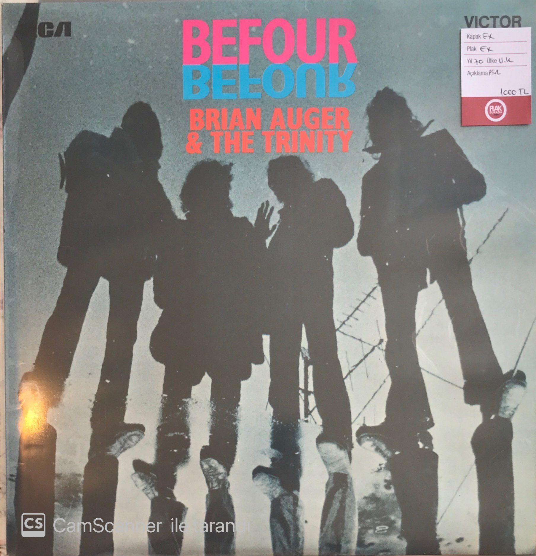 Befour - Brian Auger & The Trinity LP