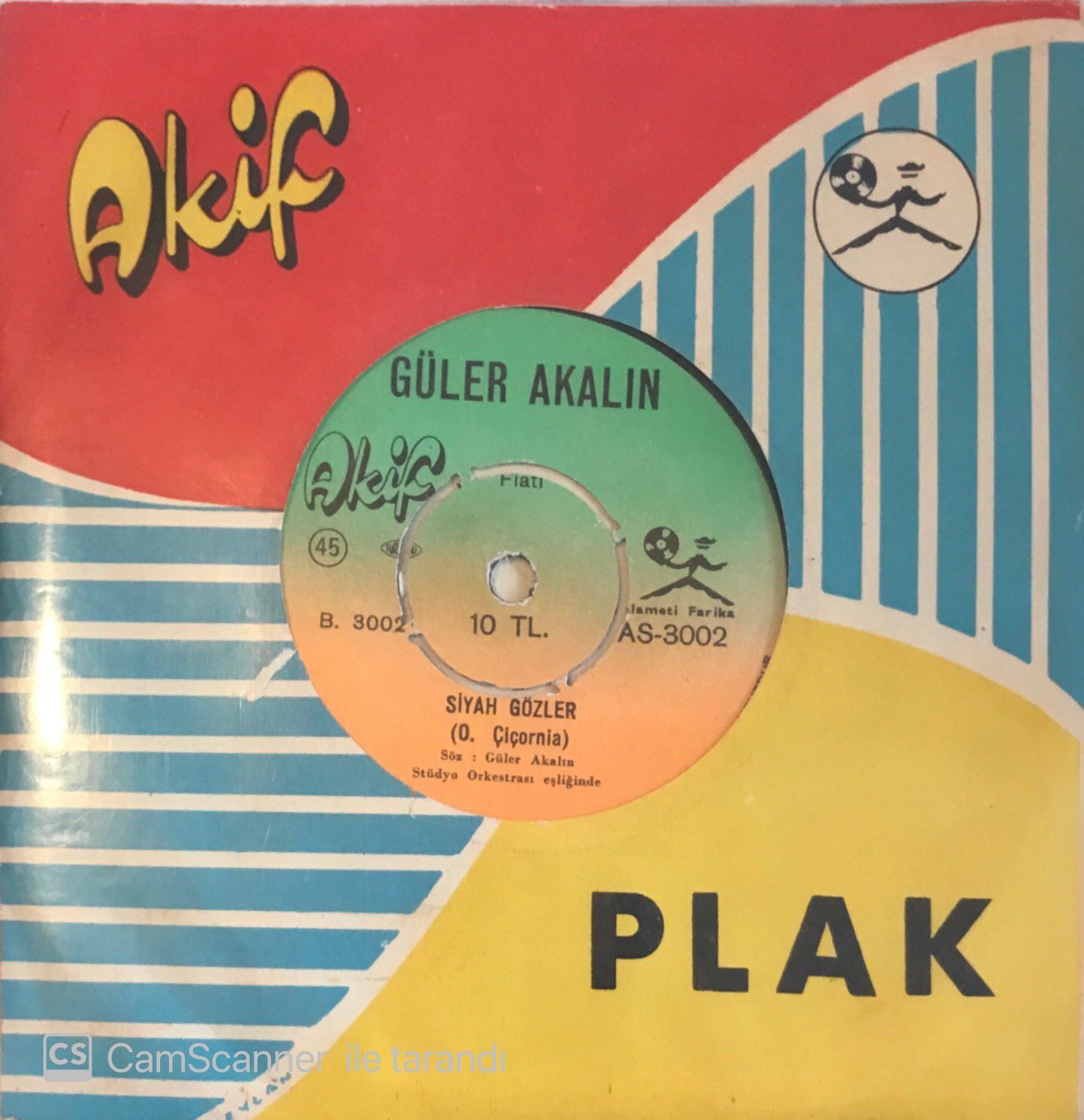 Güler Akalın - Siyah Gözler 45lik