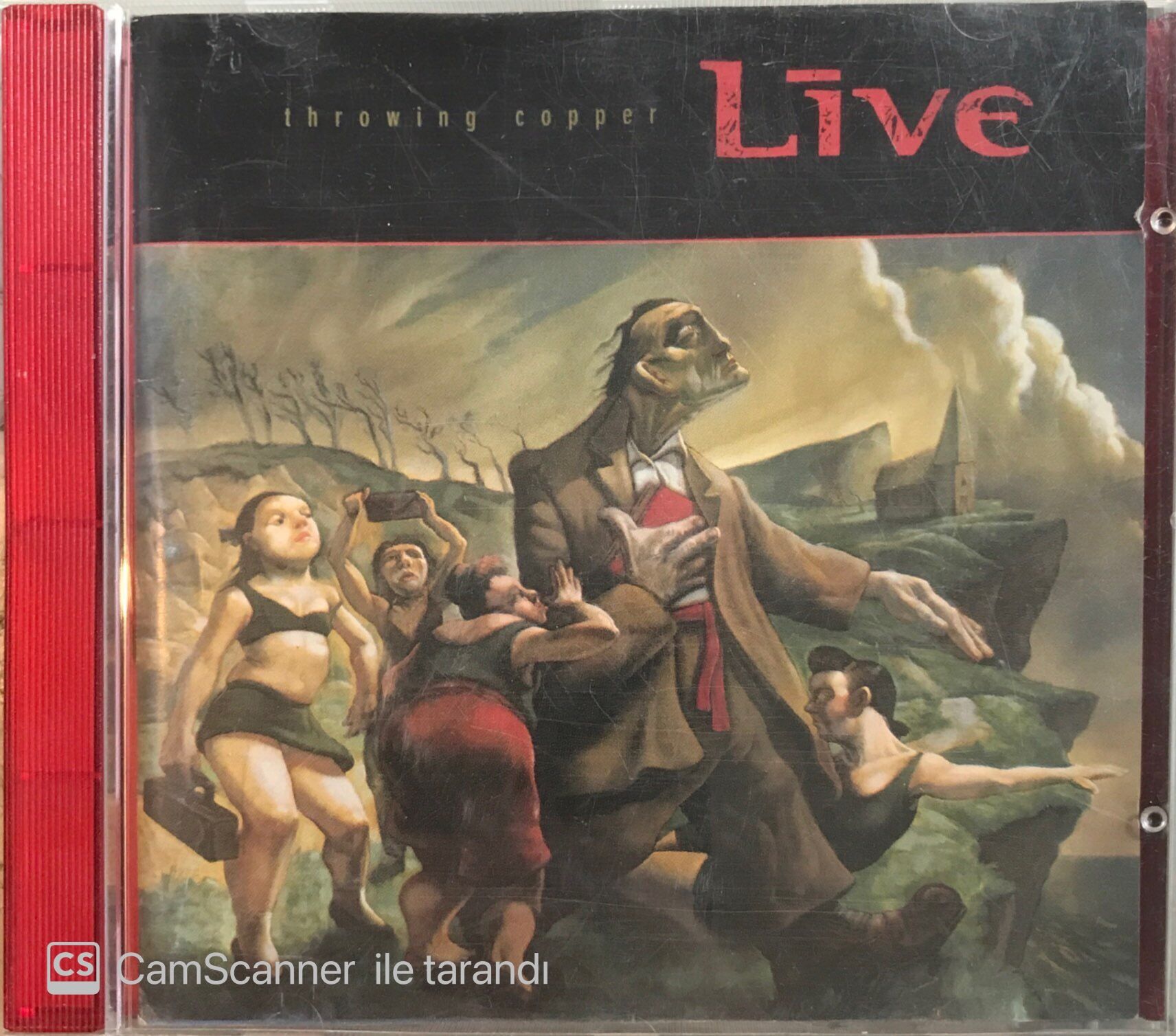 Live - Throwing Copper CD