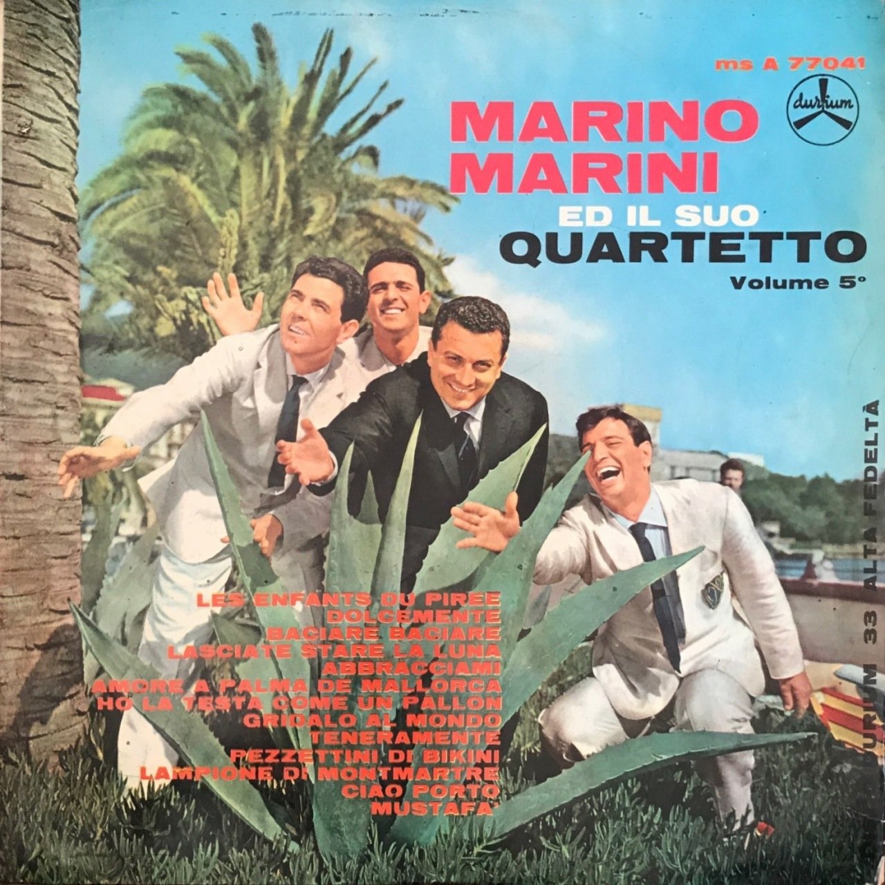 Marino Marini Ed II Suo Quartetto LP