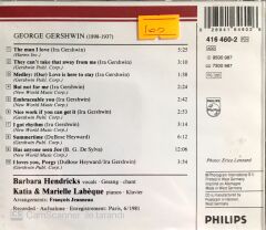 Gershwin - Songs / Barbara Hendricks - Katia & Marielle Labeque CD