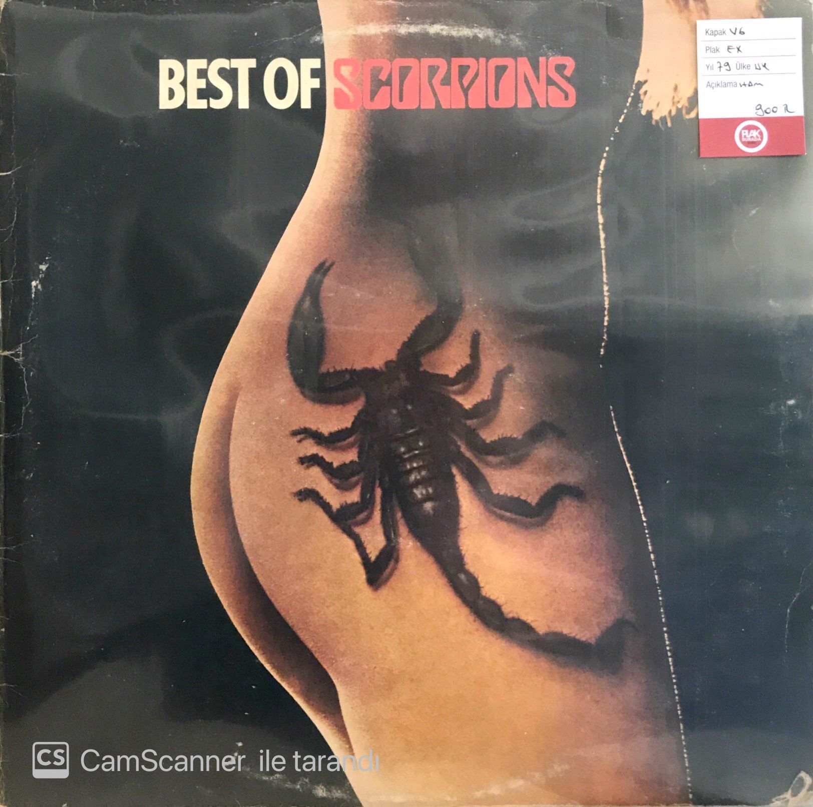 The Best Of Scorpions LP