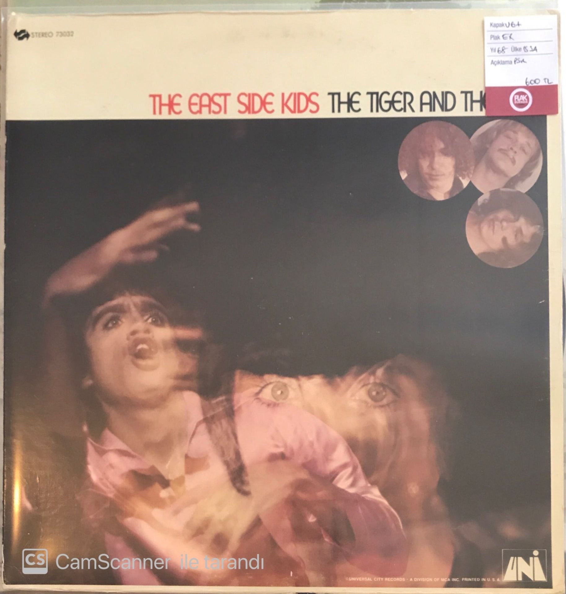 The East Side Kids - The Tiger And The Lamb LP