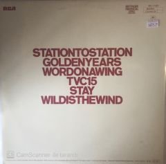 David Bowie Station To Station LP