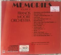 Francis Moore Orchestra Memories Volume 2 CD