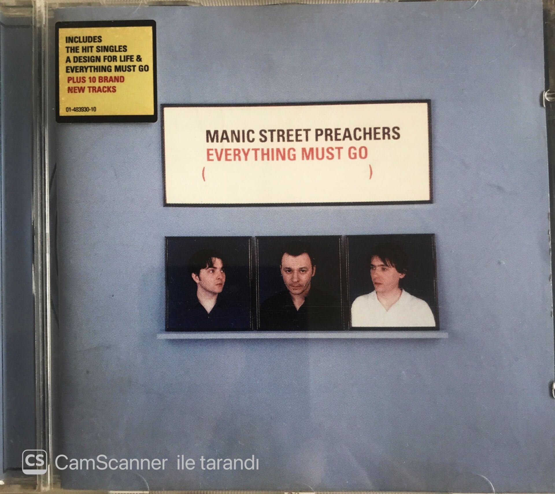 Manic Street Preachers - Everything Must Go CD