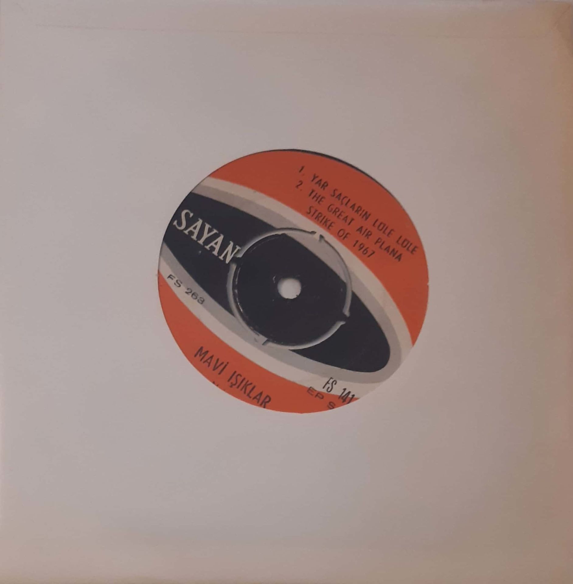 Mavi Işıklar Yar Saçların Lüle Lüle Mini EP 45lik