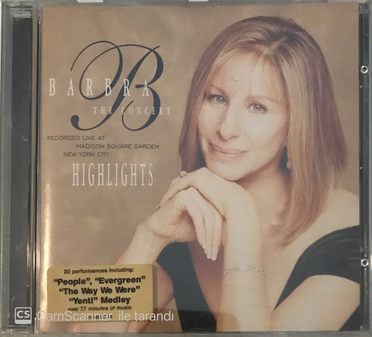 Barbra Streisand The Concert - Highlights CD