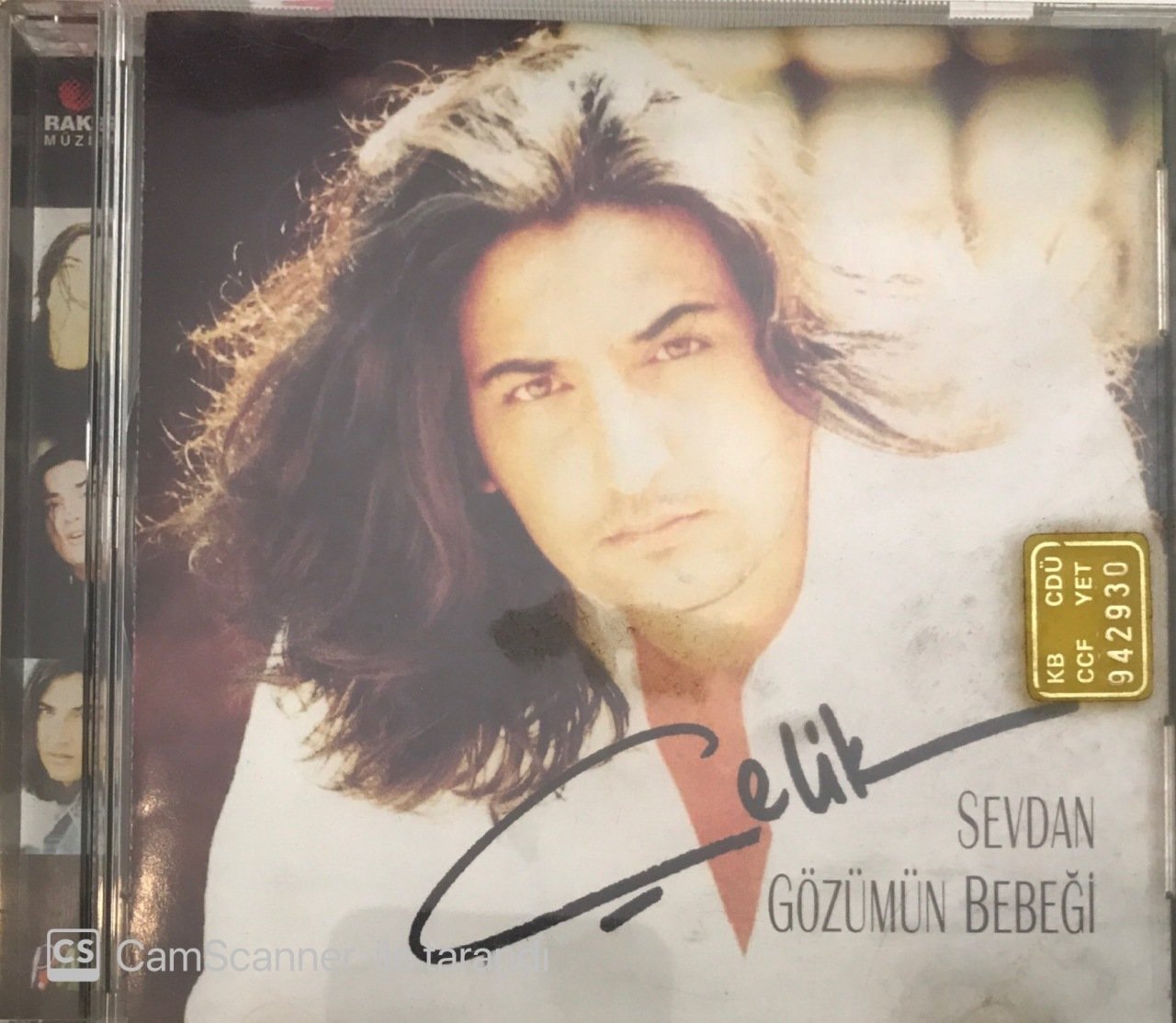 Çelik Sevdan Gözümün Bebeği CD