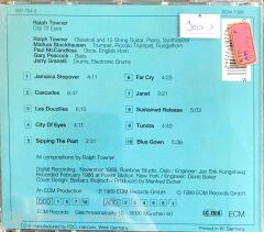 Ralph Towner / City Of Eyes CD