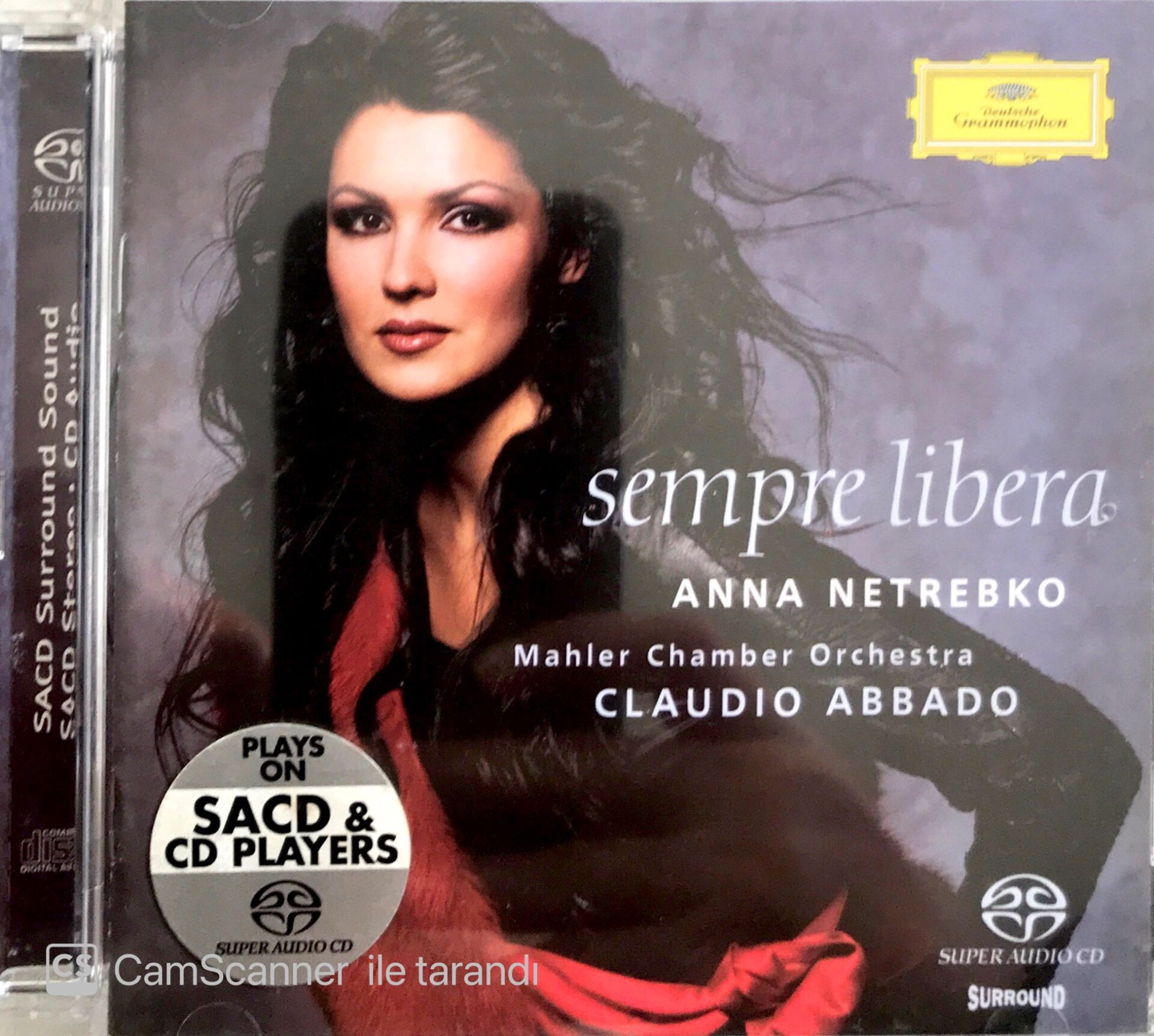 Anna Netrebko - Sempre Libera / Mahler Chamber Orchestra - Claudio Abbado CD