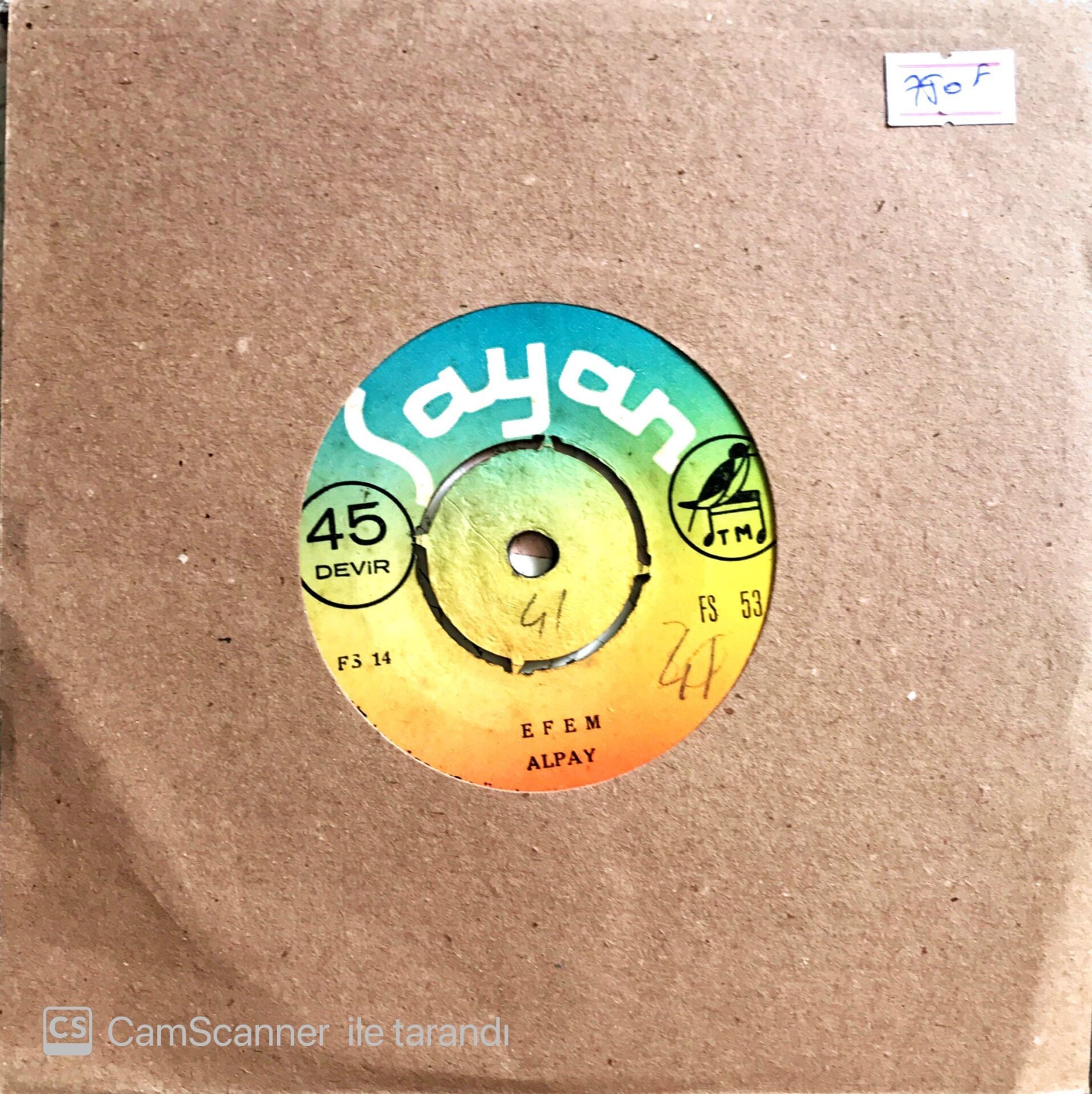 Alpay - Gelin Ayşe/Efem - 45'lik