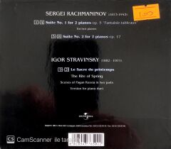 Güher & Süher Pekinel / Stravinsky - Rachmaninov CD