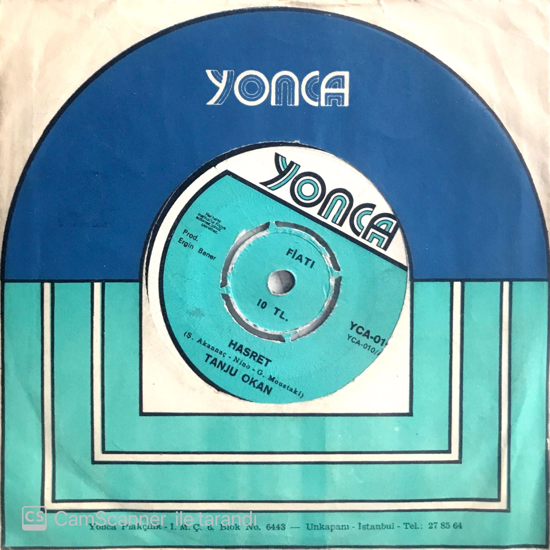 Tanju Okan / Hasret 45'lik