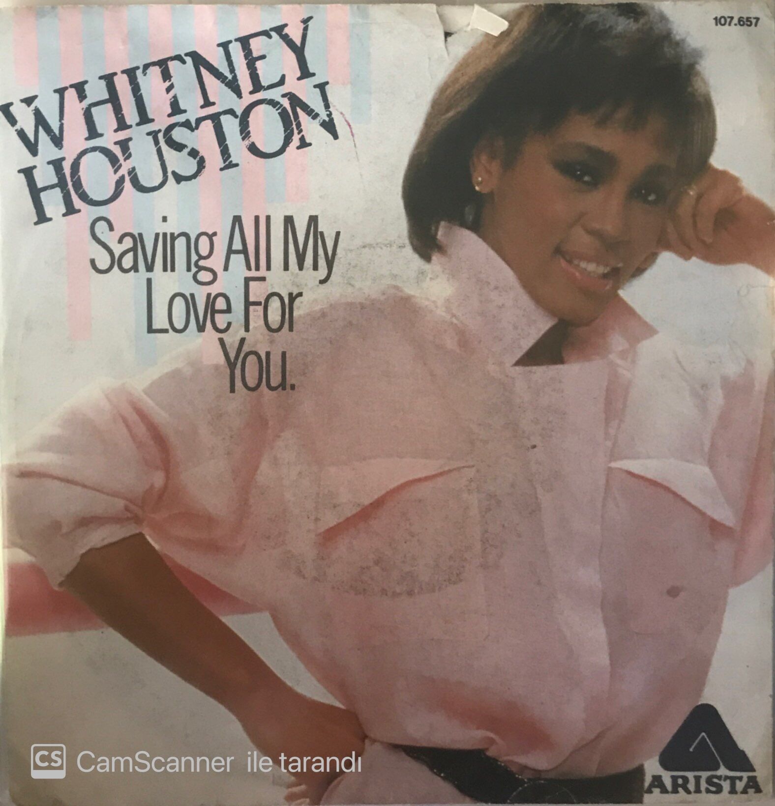Whitney Houston - Saving All My Love For You 45lik