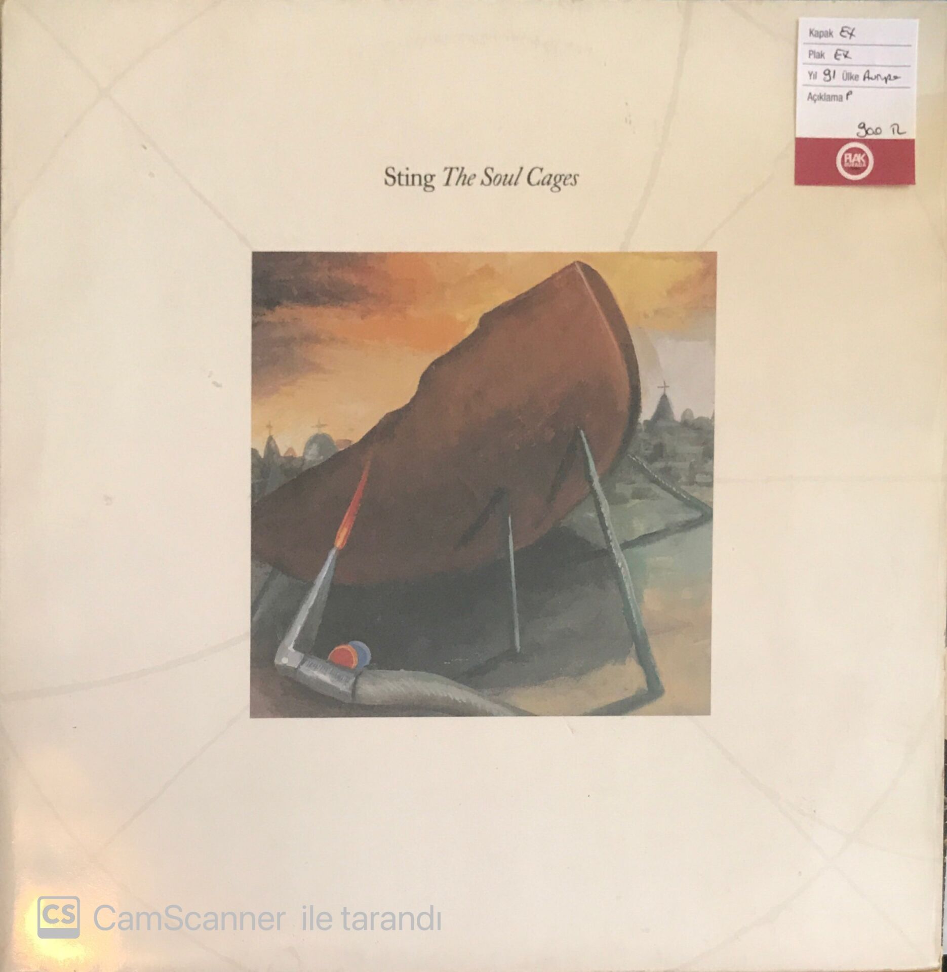 Sting - The Soul Cages LP