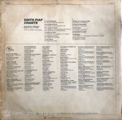 Edith Piaf Raconte Et Chante LP